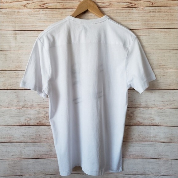 French Connection 100% Cotton Embroidered Skier Short Sleeve T-Shirt - Picture 7 of 10